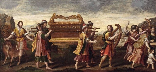 Ark of the covenant painting