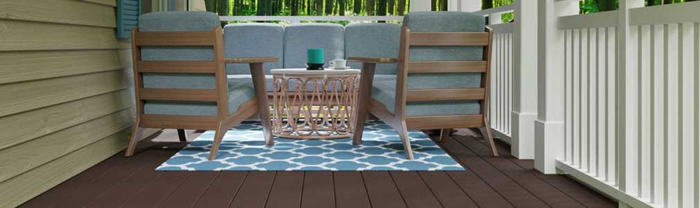 Composite decking is insect-proof and splinter-free.